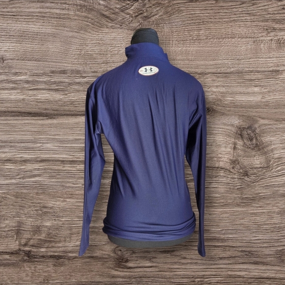 Under Armour Women's Navy Long Sleeve Shiet Size Med - Picture 2 of 6